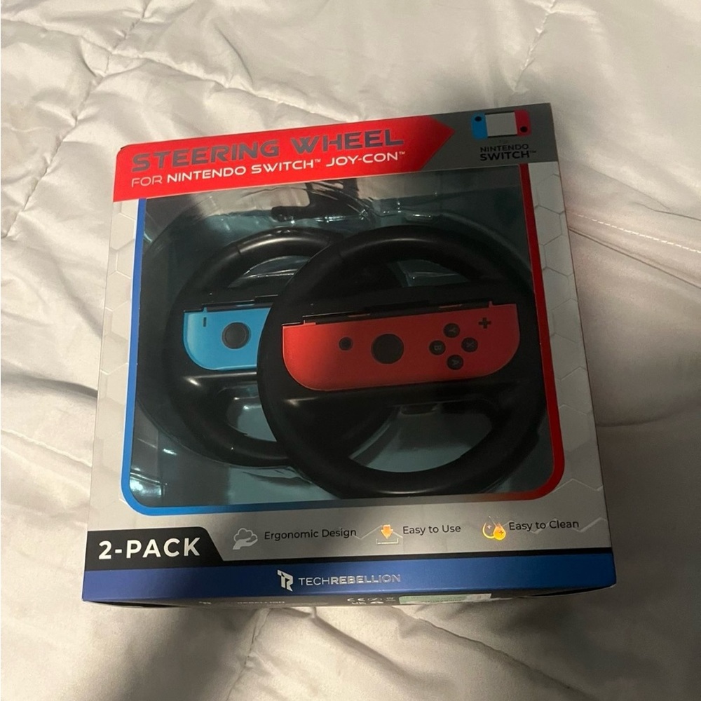Rebellion Red and Blue Joy-Con Controllers for Nintendo Switch